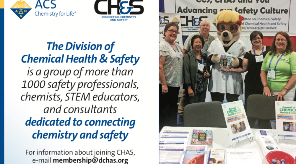 Become A Member Acs Division Of Chemical Health And Safety