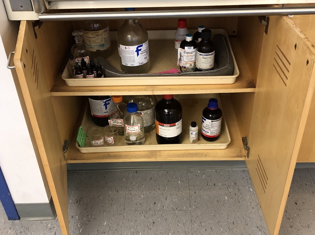 A note on chemical storage ACS Division of Chemical Health