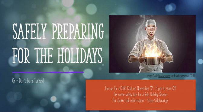 CHAS CHAT: Safely Preparing for the Holidays
