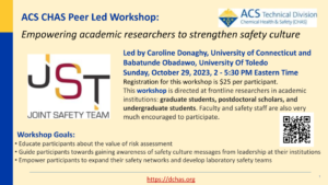 DCHAS LST Workshop Oct 2023